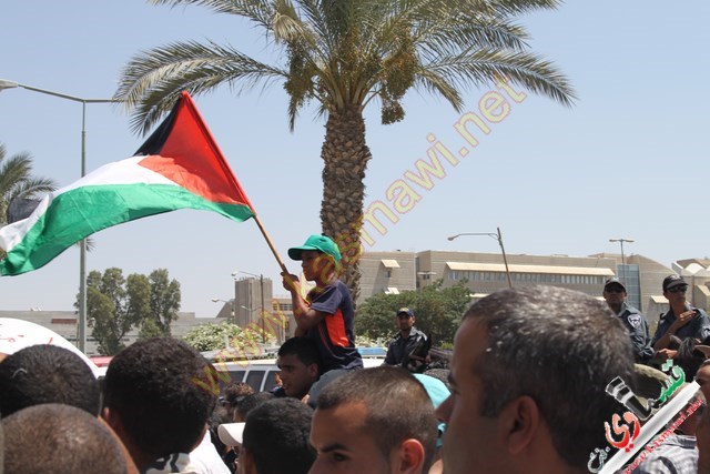 اعتقال شاب قسماوي في مظاهرات النقب  
